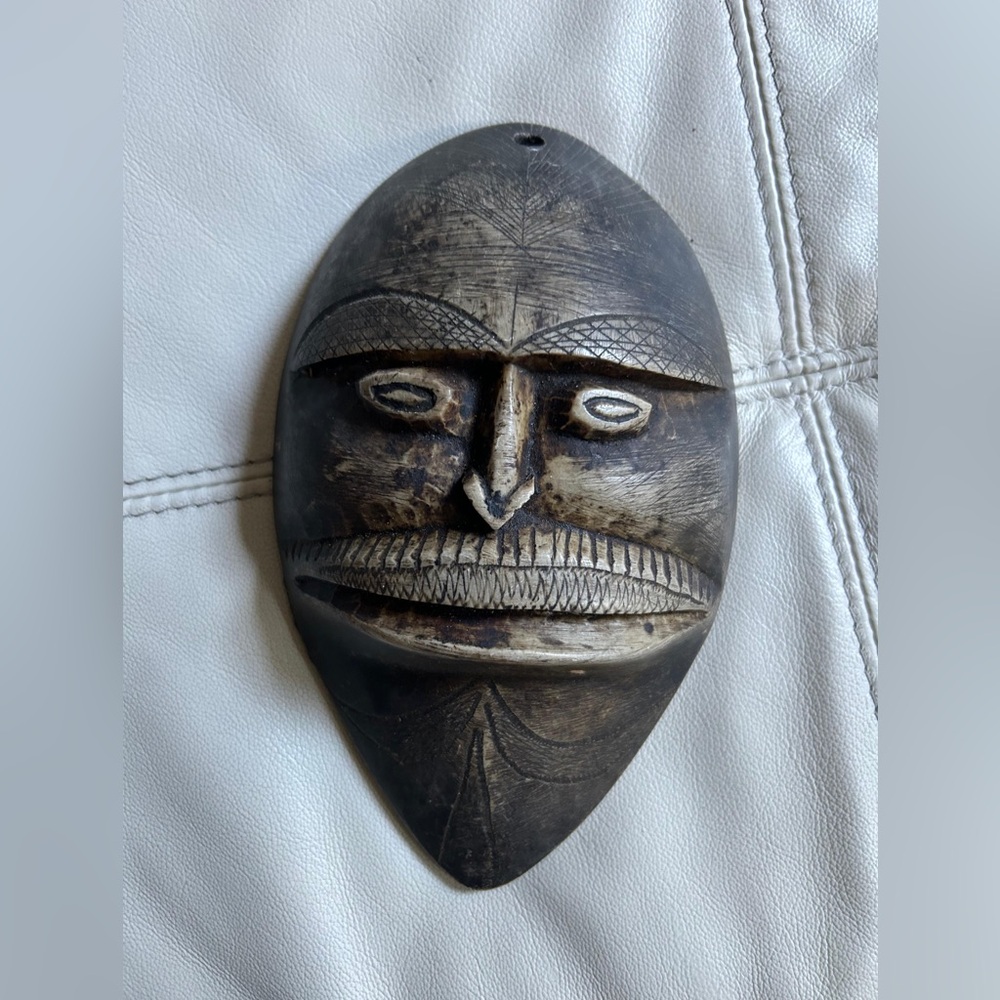 Carved Wooden Tribal Mask